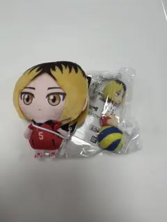 ハイキュー 孤爪研磨 ぬいぐるみ・フィギュアセット