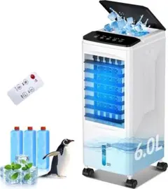 ✨値下げ交渉可能✨】2026年最新冷風機圧倒的 6Lタンク定価15980円
