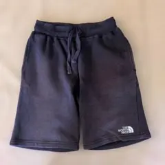 ノースフェイス ジュニア スウェット ショートパンツ ネイビー 140cm