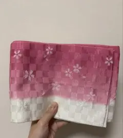 浴衣帯　ピンク　白　グラデーションのサムネイル