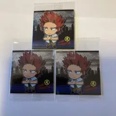 僕のヒーローアカデミア ヒロアカ ウエハース　切島鋭児郎　3枚セット