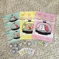 ちいかわくら寿司13点セット　マグネットコンプリート　ハチワレフィギュア
