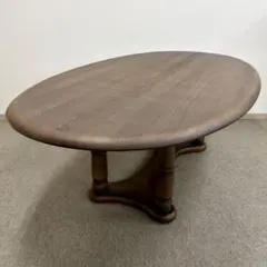 昇降式 丸テーブル 直径100cm 大塚家具 ウォルナット - メルカリ
