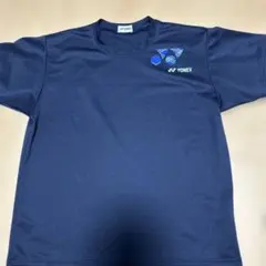 ヨネックス　半袖シャツ　M 濃紺色