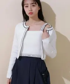 JILLSTUART カーディガンビスチェセット