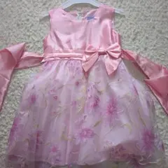 Catherine Cottageピンク 花柄ドレス サイズ110