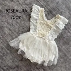 ローズオーラベビー　ベビードレス　チュールドレス　70cm