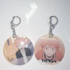 ハイキュー!! 日向翔陽 アクリルキーホルダー アクキー 2個セット