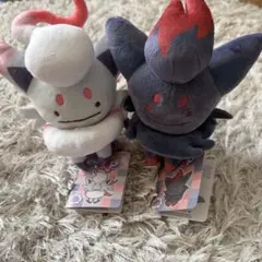 ポケモンセンター へんしん！メタモン ぬいぐるみ ヒスイゾロア　ゾロア　セット