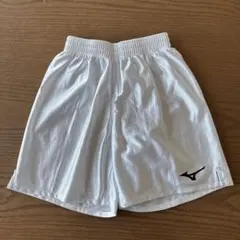 MIZUNO サッカーウェア　ゲームパンツ ショートパンツ　150㎝　白