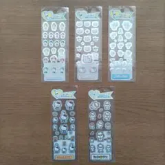 ハローキティ★レトロ★平成★ホログラム★シール★ステッカー★セット
