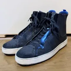 伊勢丹購入HOGAN ハイカットスニーカー ブラック ホーガン25cm黒イタリアのサムネイル