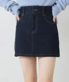 Chico 台形デニム　ミニスカートのサムネイル