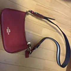 COACH ショルダーバッグ レッド