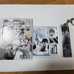 銀魂展　柳生九兵衛　アクリルフィギュア　キーホルダーセット