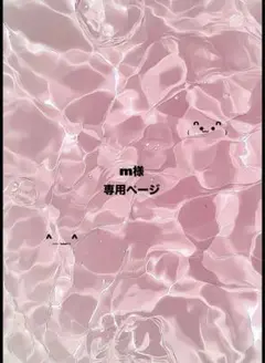 m様 専用ページ