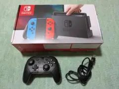 Nintendo Switch 本体+付属品 【プロコン・SDカード付き】