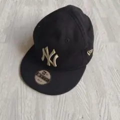 美品　NEWERA 9FIFTY キャップ ベビー　ニューエラ　ブラック　帽子
