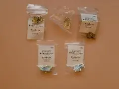 富士通非売品 タッチおじさん ピンバッジ 5個セット