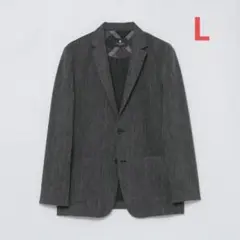 L◇クレストブリッジ◇メランジニットソージャケット