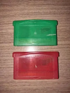 【2種セット】ポケットモンスター　ファイアレッド・リーフグリーン【動作可】