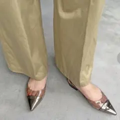 ＬＥ　TALON フラットサンダル　24.5