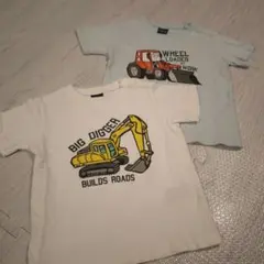 はたらくくるま ベビー Tシャツ 90のサムネイル