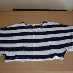 お値下げ♪ボーダーラグランニット♪