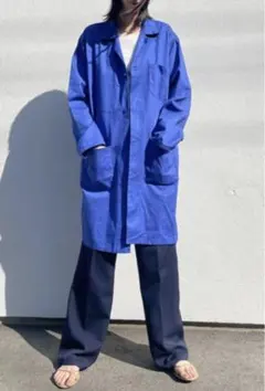 eurowork vivid blue shopcoat