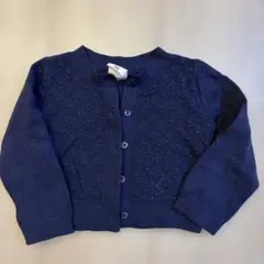 GAP 12-18months ネイビーカーディガン