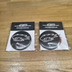 HONDA 無限　缶バッジ 2個セット