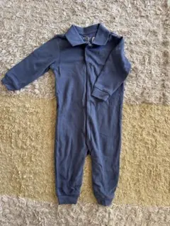 【Ralph Lauren 】【新品未使用】ダークブルー ロンパース 9m