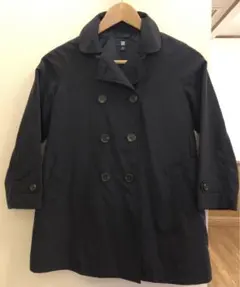 ユニクロキッズ トレンチコート130cm ネイビー【美品】即日発送可能