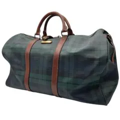 Polo Ralph Lauren ブラックウォッチ チェック柄 ボストンバッグ