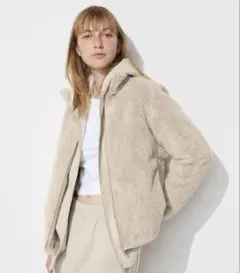 ３着フリースジャケット・ボアジャケット（ベージュ・ピンク・ホワイト）