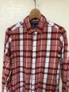 トミーヒルフィガー　半袖　ボタンダウン