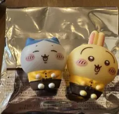 ちいかわ　ココス　コラボ　第4弾 ソフビ人形　ハチワレ　うさぎ セット