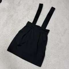 ジーユー フェミニン きれいめ カジュアル レイヤード 秋冬 ジャンパースカート