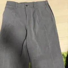 UNIQLO メンズ スラックス L グレー