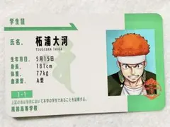 ウィンドブレーカー ウィンブレ展 学生証風カード 柘浦大河①