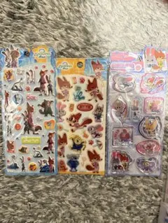Disney Zootopia ウォーターぷくぷくアクリルシールセット