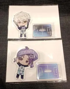 ブルーロック ラウンドワン フレフレアクリルスタンド ミニキャラ 凪 玲王