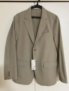 UNIQLO ベージュ 感動ジャケット & 感動パンツ セット