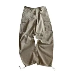 マーガレットハウエルMARGARETHOWELL カーゴパンツ 裾ドロスト M