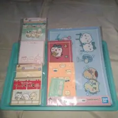 ちいかわ 一番くじ ~なんかほっこり ほっこりの湯~ ステーショナリー3点セット