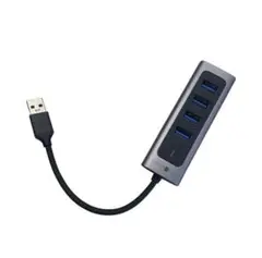 usbハブ 3.0 4ポート 5Gbps 高速転送 軽量 ノートブック 拡張