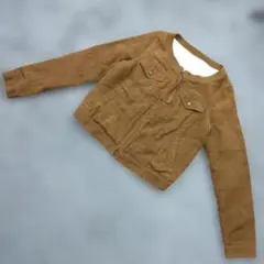 ★b2534 LOWRYSFARM ローリーズファーム【M】ノーカラージャケット