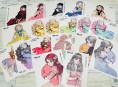 海外ステッカー 人物ステッカー 海外作家 黒いたぬき 19枚セット