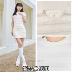 ダーリッチ darich ボーダーファーミニワンピース WHT FL