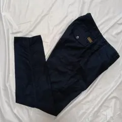 INCOTEX SLACKS ドレスチノ ブラック サイズ32